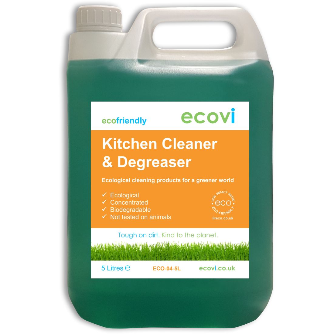 ecovi EcoFriendly Kitchen Cleaner & Degreaser 5 Litres JanPal (UK
