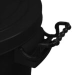 enviropal® TuffBin™ Extra Large Heavy Duty 85 Litre Dustbin With Clip-On Lid Black - Image 4