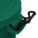 enviropal® TuffBin™ Extra Large Heavy Duty 85 Litre Dustbin With Clip-On Lid Green - Image 3