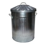 enviropal® 90 Litre Galvanised Dustbin With Lid