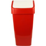 enviropal® 50 Litre Swing Top Bin Red