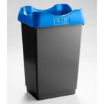 enviropalĀ® 50L Recycling Bin with Colour Coded Lids + Stickers - Image 11