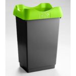 enviropalĀ® 50L Recycling Bin with Colour Coded Lids + Stickers - Image 6