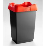 enviropalĀ® 50L Recycling Bin with Colour Coded Lids + Stickers - Image 8