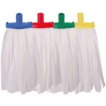 CleanSource® 12oz (340g) Big White Prairie Kentucky Socket Mop Heads (1x10)