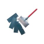 8" / 200mm Wide Long Handled Heavy Duty Floor Scraper - Image 3