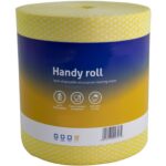 Perola® JayTex™ All-Purpose Perforated Centrefeed Cloths Yellow (Roll of 425)