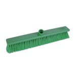18" / 45cm Washable Hygiene Broom Head STIFF - B/G/R/Y - Image 3