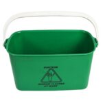 CleanSource® 9 Litre Rectangular Plastic Window Cleaners Bucket