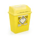 Yellow Sharps Disposal Bin 13 Litre - Image 2