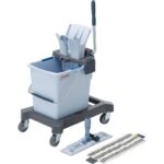 Vileda Ultraspeed Pro Flat Mop Starter Kit (Bucket, Wringer, Frame & Head)