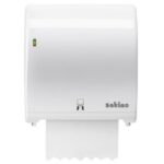 Satino PT1 Mechanical Hands Free AutoCut Roll Towel Dispenser - Image 2