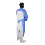 Strong Blue Fluid Resistant Isolation Gowns (Pack 100) - Image 4