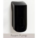 CleanSource® 900ml Black Plastic Bulk Fill FOAM Soap Dispenser