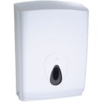 Perola® HanDri™ Large Plastic Universal Folded Hand Towel Dispenser
