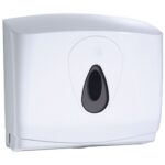 Perola® HanDri™ Small Plastic Universal Folded Hand Towel Dispenser