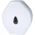 Perola® Plastic Maxi Jumbo Toilet Roll Dispenser