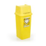 Yellow Sharps Disposal Bin 7 Litre - Image 2