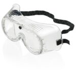 Clear Safety Goggles with Elasticated Strap