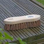 CleanSource® STIFF Hand Held Wooden Deck Scrub Brush - Image 2