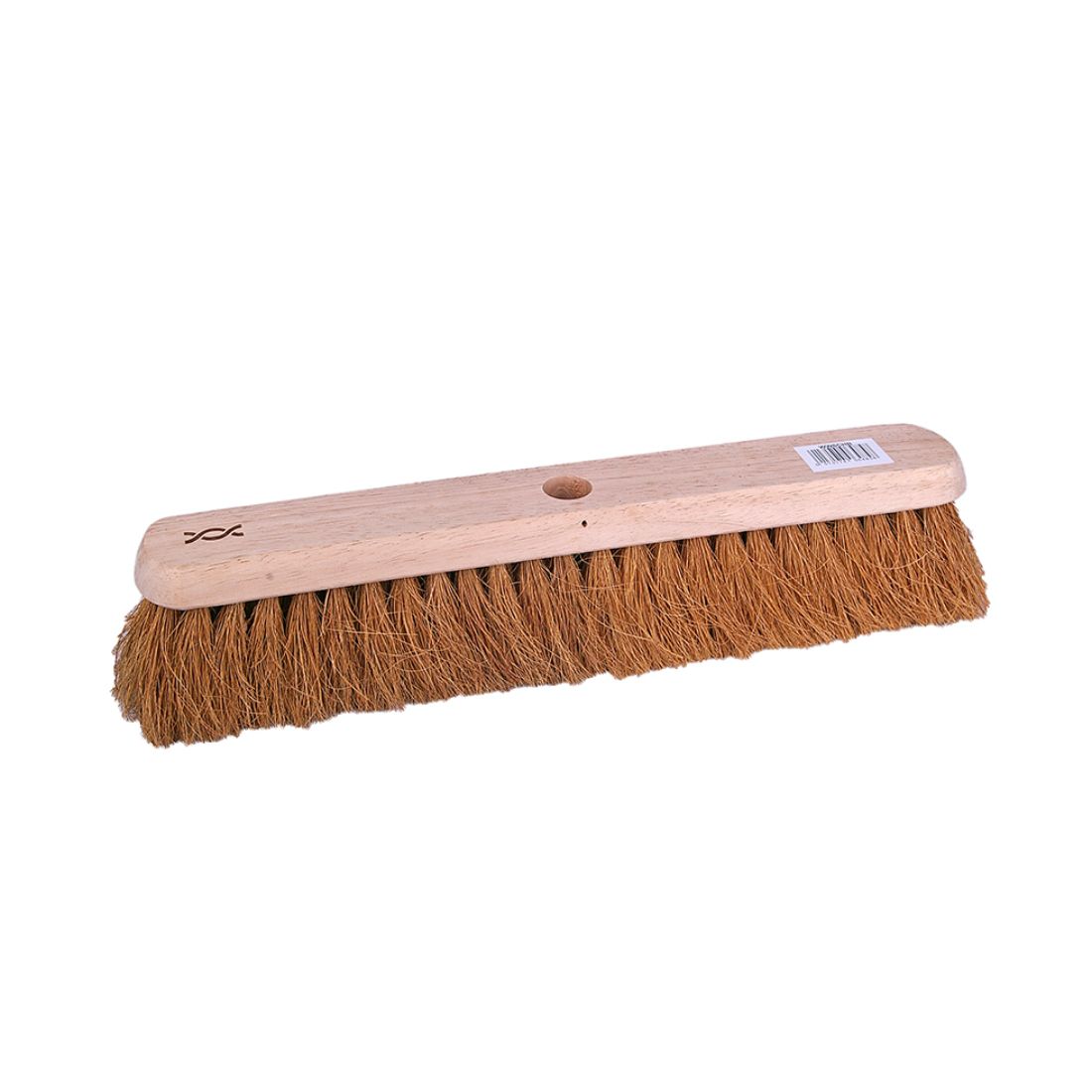 BRV2.jpg CleanSource® 18" SOFT Coco Wooden Broom Head Only - Image 1
