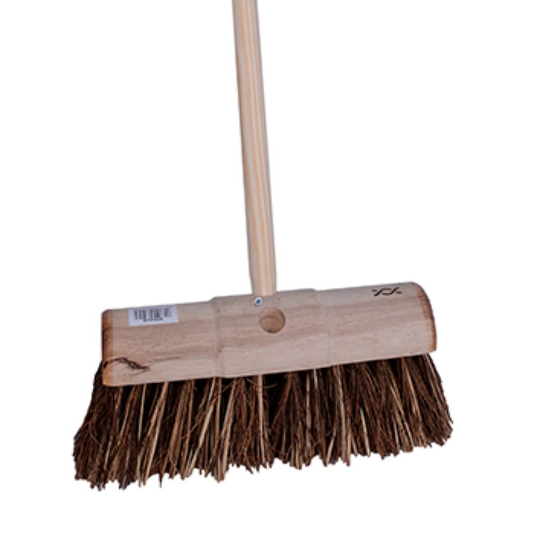 BRV25-Complete.jpg CleanSource® 13" STIFF Scavenger Yard Broom + Handle Complete - Image 1