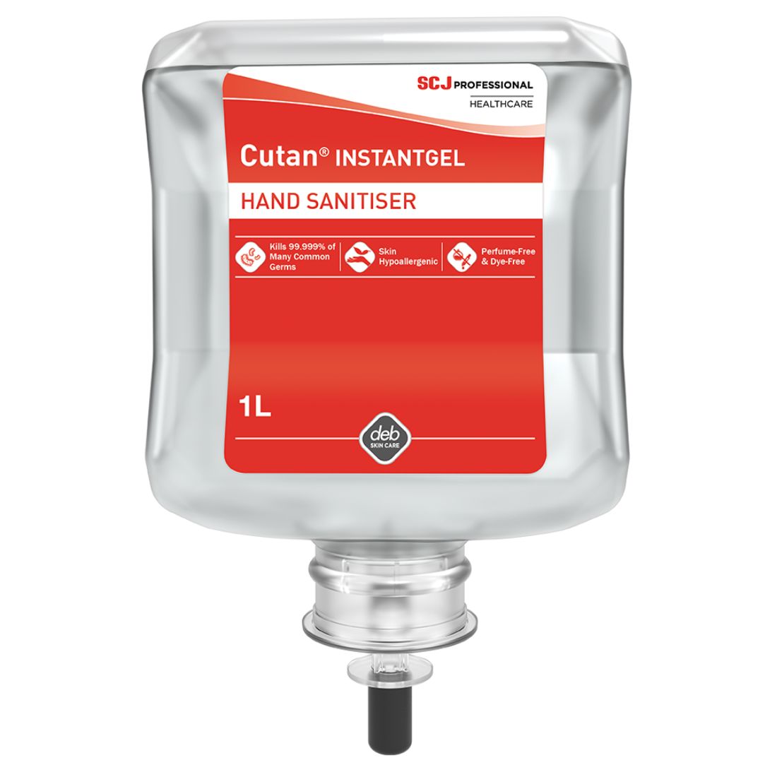 CAG392.jpg SCJ Deb CutanĀ® Instant Alcohol Hand Sanitiser GEL Cartridges (6x1L) - Image 1