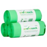 envirosack® Compostable Caddy Bin Liners (25L) 12x22x23" (20 rolls x 26) 1x520