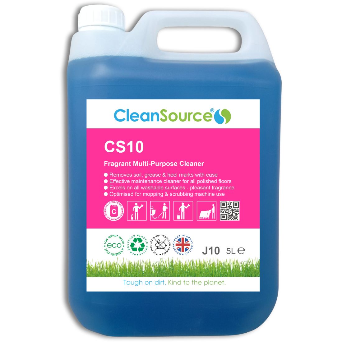CS10-5L.jpg CleanSource® CS10 Fragrant Multi-Purpose Cleaner 5L - Image 1