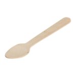 enviropalĀ® Biodegradable Wooden Teaspoons (1x100) - Image 2