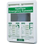 Wall Mounted Emergency Eye Wash Dispenser + 25 Eye Wash Pods