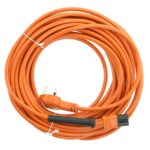 Numatic / Victor / Jeyes Buffer Cable (Plug In) 15 Metre x 1.5mm 3 Core Hi Vis Orange - Image 2