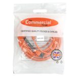 Numatic / Victor / Jeyes Buffer Cable (Plug In) 15 Metre x 1.5mm 3 Core Hi Vis Orange - Image 3