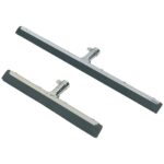 Industrial Zinc Plated Double Foam Blade Floor Squeegee Head - 2 sizes