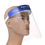 Clear Face Shield / Protective Visor With Elastic Head Strap