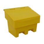 enviropal® 100L (3.5 CU.FT) Grit Bin - Yellow Base/Yellow Lid