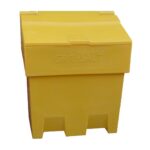 enviropal® 200L (7 CU.FT) Grit Bin - Yellow Base/Yellow Lid