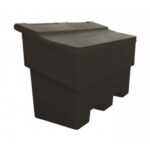 enviropal® 285L (10 CU.FT) Grit Bin - Black Base/Black Lid