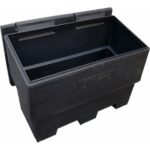enviropal® 340L (12 CU.FT) Grit Bin - Black Base/Black Lid - Image 2