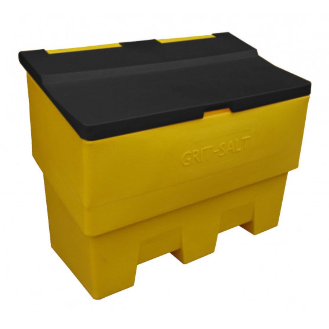 GB350-Y-B.jpg enviropalĀ® 340L (12 CU.FT) Grit Bin - Yellow Base/Black Lid - Image 1