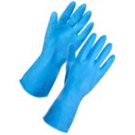 GloveMax™ Blue Rubber Gloves (Pair)