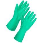 GloveMax™ Green Rubber Gloves (Pair)