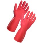 GloveMax™ Red Rubber Gloves (Pair)