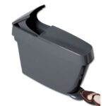 enviropalĀ® 20L Grey Plastic Pedal Operated Slimline Ladies Sanitary Bin - Image 2