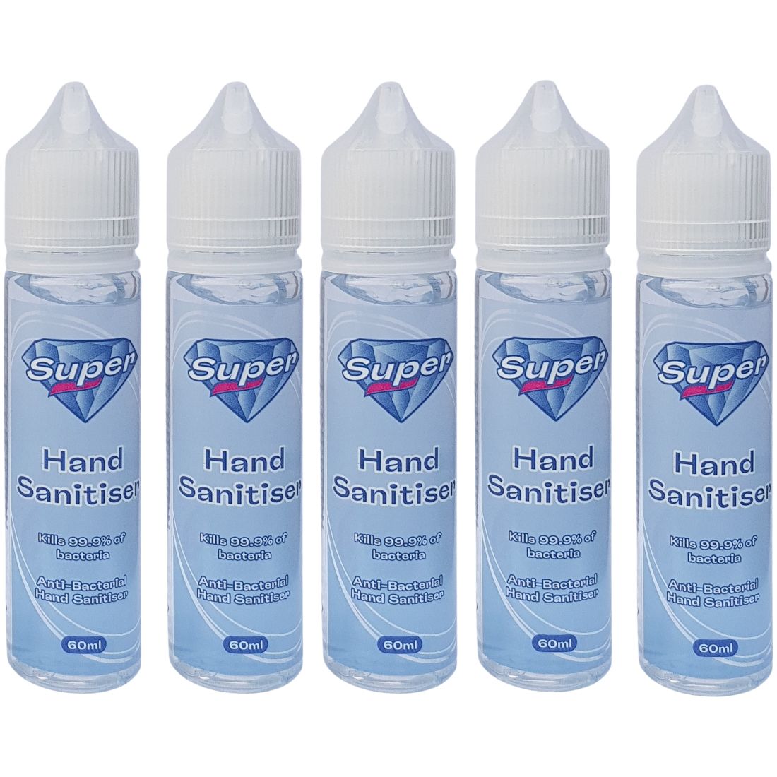 HSAN60ML_5.jpg Personal 60ml Instant Alcohol Hand Sanitising Gel 70% (Box 50) - Image 1
