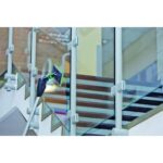 HiFly™ 3 Metre Internal Window Cleaning Pole + 3 Microfibre Pads - Image 2