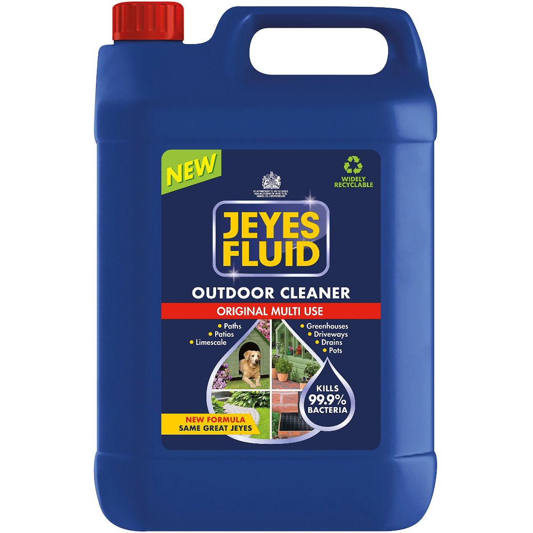 Jeyes-Fluid-5L.jpg JEYES FLUID Strong Disinfectant & Deodoriser 5L - Image 1