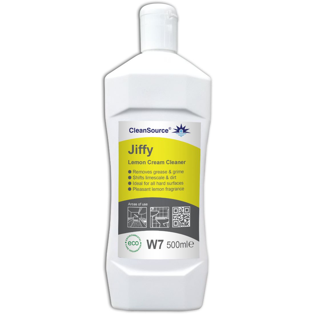 Jiffy-500ml-1.jpg CleanSource® JIFFY Lemon Cream Cleaner 500ml - Image 1