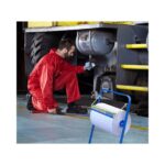 Metal Floorstand Industrial Bumper Roll Holder - Image 2