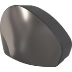 Perola® Mercury Stainless Steel Mini Jumbo Toilet Roll Dispenser - Image 3